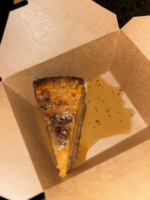 Pumpkin cheesecake  at Ranch Camp in Stowe