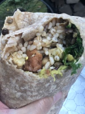 Giant and delicious burritos 🌯!!! at Ranch Camp in Stowe