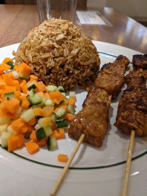 Vegan Fried Rice at BoBoKo in Harrisonburg