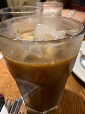 Vegan iced coffee  at BoBoKo in Harrisonburg
