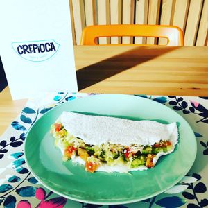 Guacamole at Crepioca in Coimbra