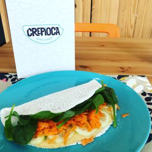 Hommus at Crepioca in Coimbra