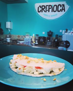 Caprese at Crepioca in Coimbra