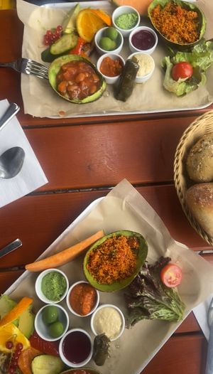 vegan breakfast platter  at Nah am Wasser - Neukölln in Berlin