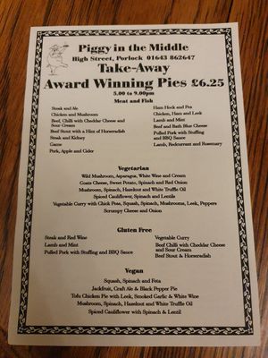  at Piggy in the Middle in Porlock