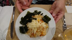 Japanese Pasta at Giusto Restaurante Vegano in Torrevieja