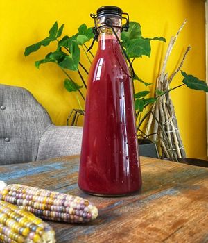 Jus frais du jour at La Table à l'Envers in Marseille