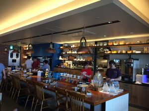 Beautiful open kitchen  at Pie Holic in Yokohama