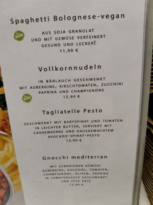 Menu at Bracks Nudelhaus UG in Winterberg
