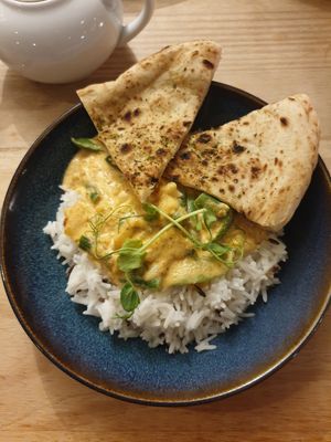 Penang curry at The Riverside in Dunblane