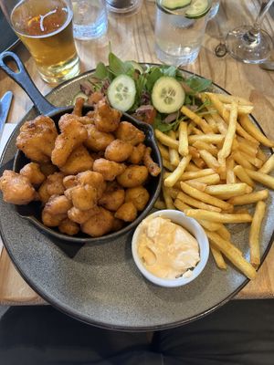Buffalo cauliflower   at The Riverside in Dunblane