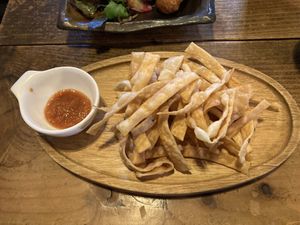Fried udon  at Hekkoro in Fujisawa