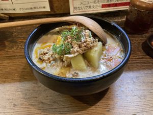 Vegan hōtō  at Hekkoro in Fujisawa