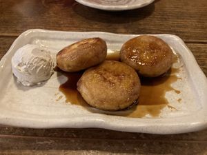 Mochi mochi okaramochi  at Hekkoro in Fujisawa