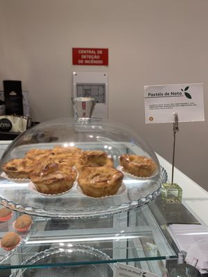Vegan pasteis de nata - must try  at Da Terra - Cascais in Cascais