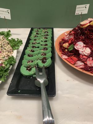 Possibly a farina/millet slice  at Da Terra - Cascais in Cascais