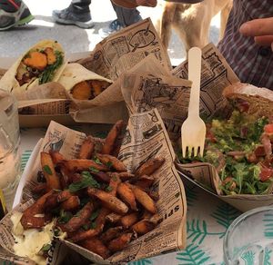 Vegan feast at Cool Cats in Chamonix-mont-blanc