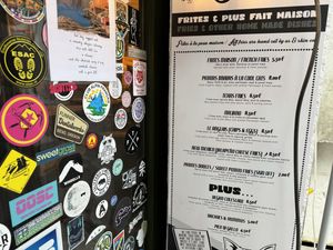 menu  at Cool Cats in Chamonix-mont-blanc