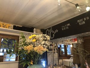 Inside the shack at Cool Cats in Chamonix-mont-blanc