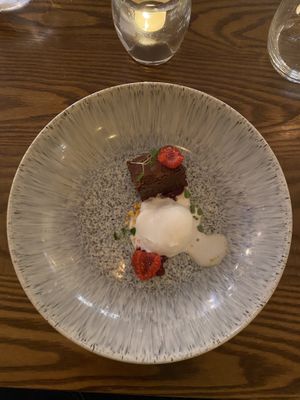 Brownie  at Wedgwood in Edinburgh