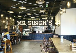Interior  at Mr Singh's in West London