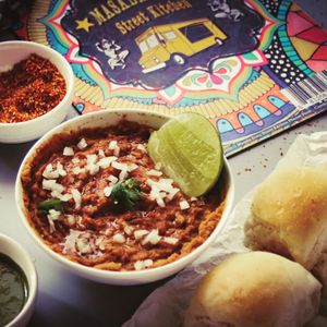 Vegan Pav Bhaji at Masala Dosa Street Kitchen - MDSK in Phnom Penh