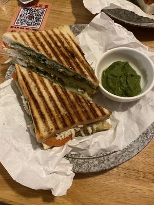 Bombay grilled  sandwich  at Masala Dosa Street Kitchen - MDSK in Phnom Penh