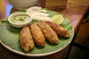 meat kebab at Masala Dosa Street Kitchen - MDSK in Phnom Penh