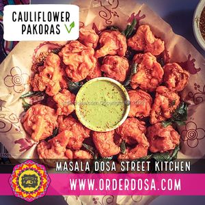 Cauliflower Pakora at Masala Dosa Street Kitchen - MDSK in Phnom Penh