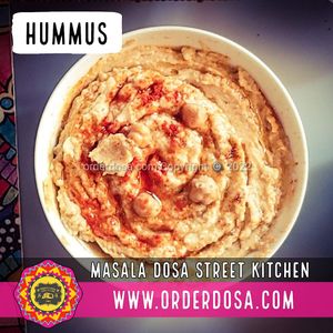 Hummus at Masala Dosa Street Kitchen - MDSK in Phnom Penh