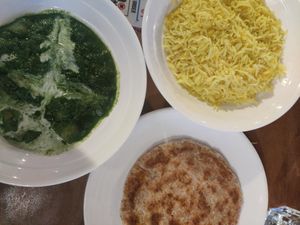 Aloo palak at Masala Dosa Street Kitchen - MDSK in Phnom Penh