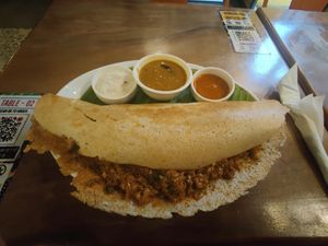 Eggplant dosa at Masala Dosa Street Kitchen - MDSK in Phnom Penh