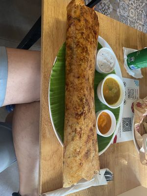 The wonderful Dosa  at Masala Dosa Street Kitchen - MDSK in Phnom Penh