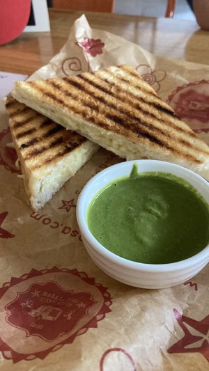 Grilled cheese sandwich  at Masala Dosa Street Kitchen - MDSK in Phnom Penh