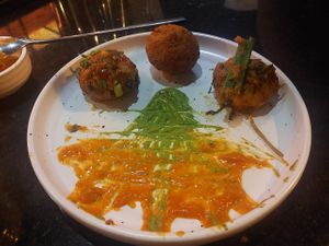 Vegan Kurkure Momos at Masala Dosa Street Kitchen - MDSK in Phnom Penh