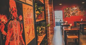 Interior at Masala Dosa Street Kitchen - MDSK in Phnom Penh