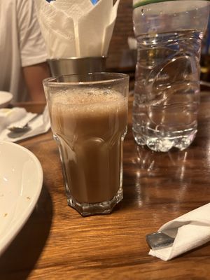 Delicious vegan chai  at Masala Dosa Street Kitchen - MDSK in Phnom Penh