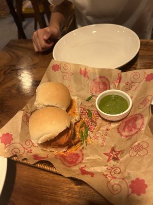 Vada pav  at Masala Dosa Street Kitchen - MDSK in Phnom Penh