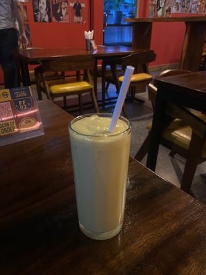 Mango lassi with coconut yoghurt   at Masala Dosa Street Kitchen - MDSK in Phnom Penh