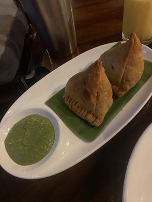 Samosas  at Masala Dosa Street Kitchen - MDSK in Phnom Penh