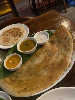 Pumpkin curry dosa   at Masala Dosa Street Kitchen - MDSK in Phnom Penh