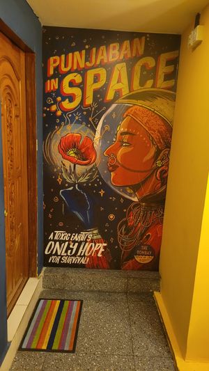 This is hilarious for those who get the joke at Masala Dosa Street Kitchen - MDSK in Phnom Penh