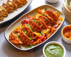 Himalayan Chili Momo's at Masala Dosa Street Kitchen - MDSK in Phnom Penh