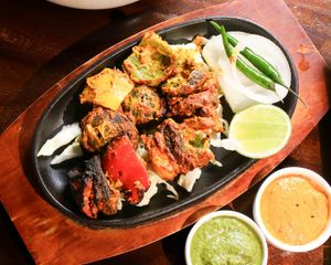 Tandoori Shitake Mushrooms at Masala Dosa Street Kitchen - MDSK in Phnom Penh