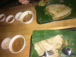 Vegan «Keema» Dosa at Masala Dosa Street Kitchen - MDSK in Phnom Penh