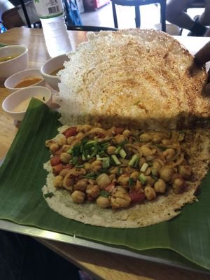 Chana Masala Dosa at Masala Dosa Street Kitchen - MDSK in Phnom Penh