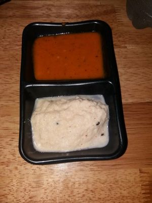 Condiments at Masala Dosa Street Kitchen - MDSK in Phnom Penh