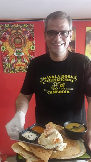 The hero of taste! at Masala Dosa Street Kitchen - MDSK in Phnom Penh