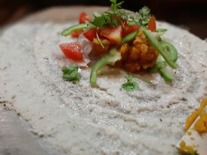 Pumpkin Masala Dosa at Masala Dosa Street Kitchen - MDSK in Phnom Penh
