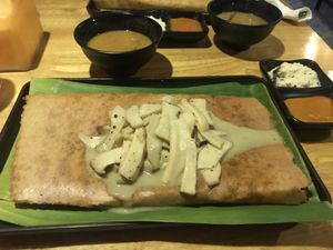 Mushroom Dosa at Masala Dosa Street Kitchen - MDSK in Phnom Penh